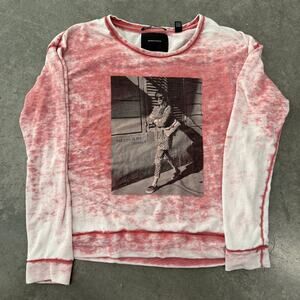 Vintage Y2K Maison Scotch Scotch & Soda Red City is Jungle NYC New York Small